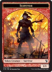 Survivor // Myr (023) Double-sided Token [Commander 2018 Tokens] | Good Games Adelaide SA