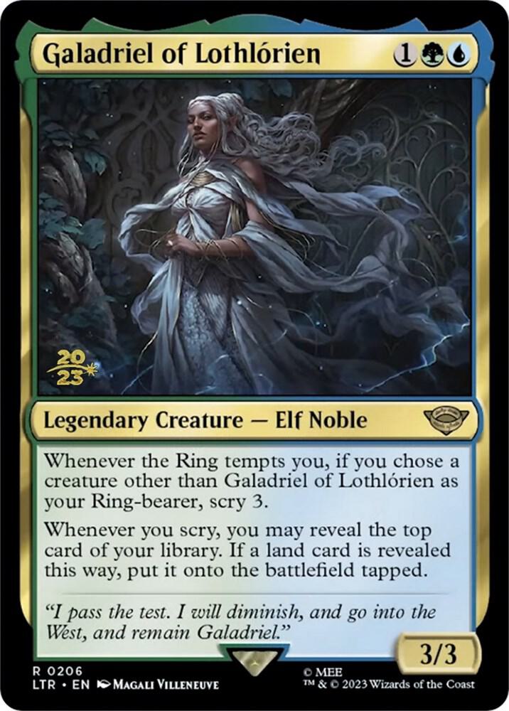 Galadriel of Lothlorien 206 (Prerelease Cards)  - Foil | Good Games Adelaide SA