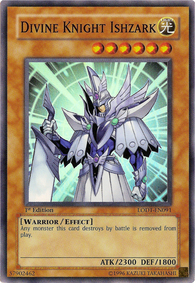 Divine Knight Ishzark [LODT-EN091] Super Rare | Good Games Adelaide SA