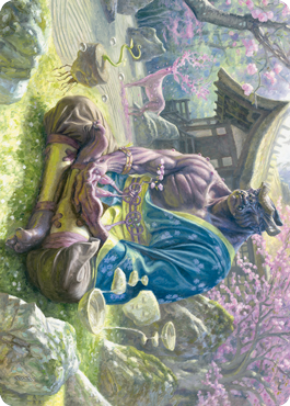 Kosei, Penitent Warlord Art Card [Kamigawa: Neon Dynasty Art Series] | Good Games Adelaide SA