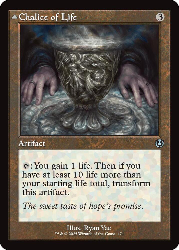 Chalice of Life // Chalice of Death 471 (Innistrad Remastered)  - Foil | Good Games Adelaide SA