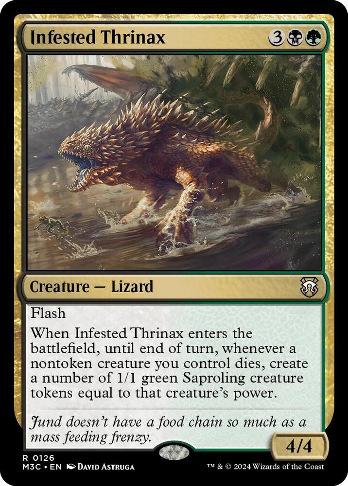 Infested Thrinax 126 (Commander: Modern Horizons 3)  | Good Games Adelaide SA