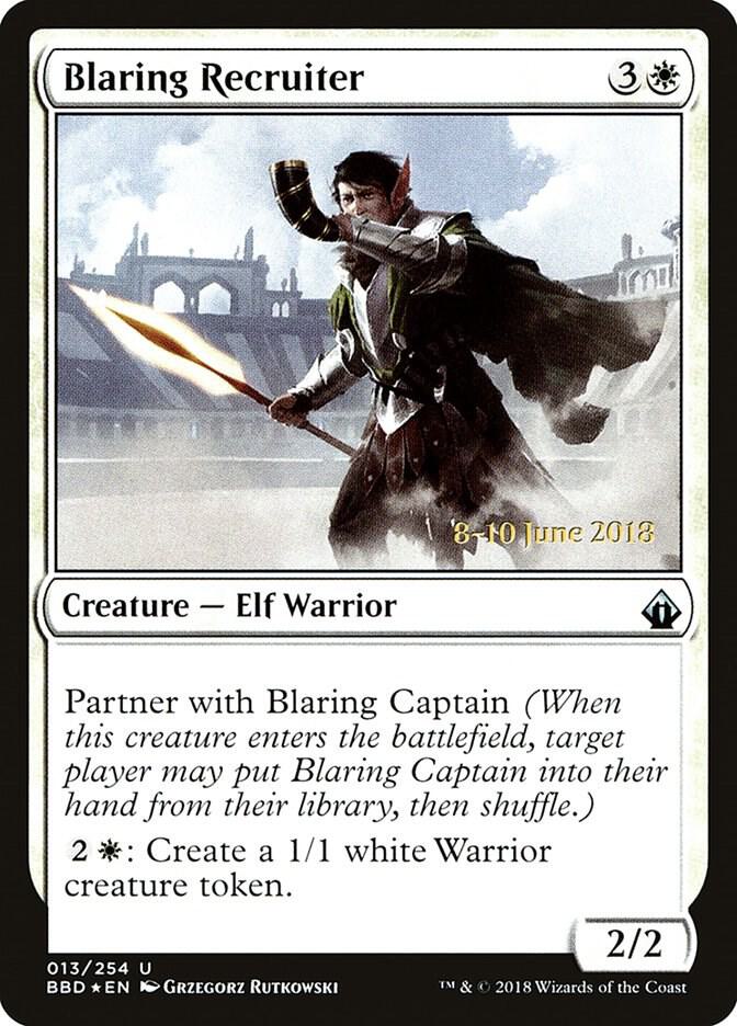 Blaring Recruiter 13 (Launch Party & Release Event Promos)  - Foil | Good Games Adelaide SA