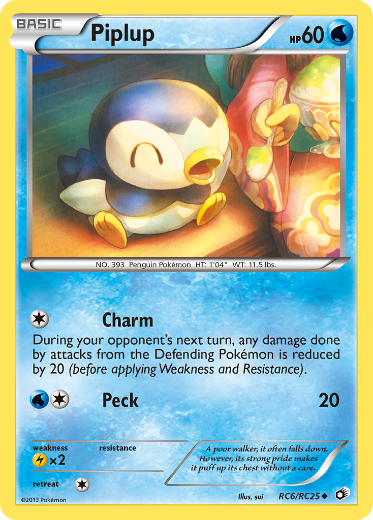 Piplup (RC6/RC25) [Black & White: Legendary Treasures] | Good Games Adelaide SA