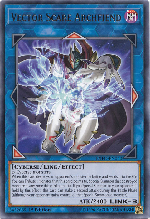 Vector Scare Archfiend [EXFO-EN040] Rare | Good Games Adelaide SA