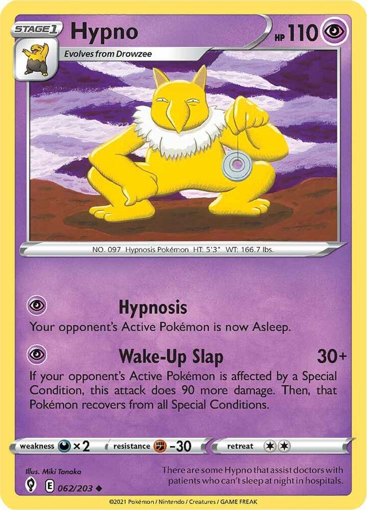 Hypno 062/203 (SWSH07: Evolving Skies)  | Good Games Adelaide SA