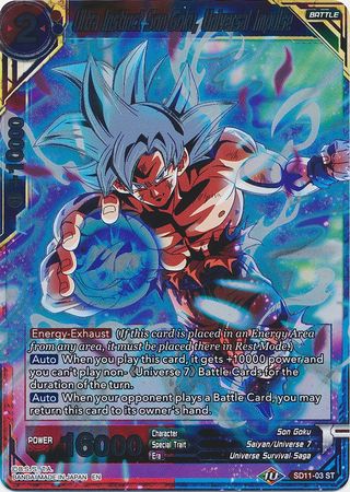 Ultra Instinct Son Goku, Universal Impulse (Gold Stamped) (Starter Deck Exclusive) [SD11-03] | Good Games Adelaide SA