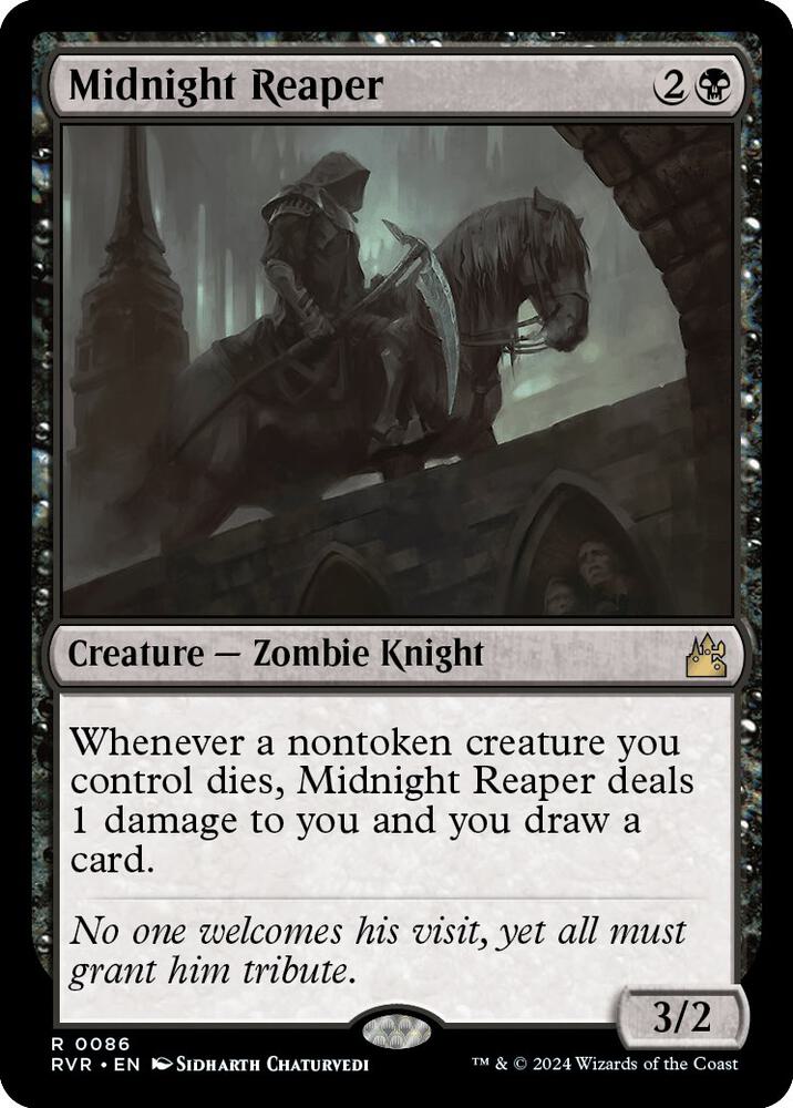 Midnight Reaper 86 (Ravnica Remastered)  - Foil | Good Games Adelaide SA