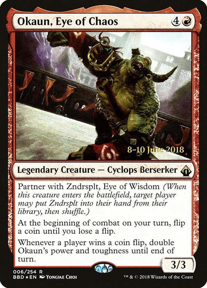 Okaun Eye of Chaos 6 (Launch Party & Release Event Promos)  - Foil | Good Games Adelaide SA