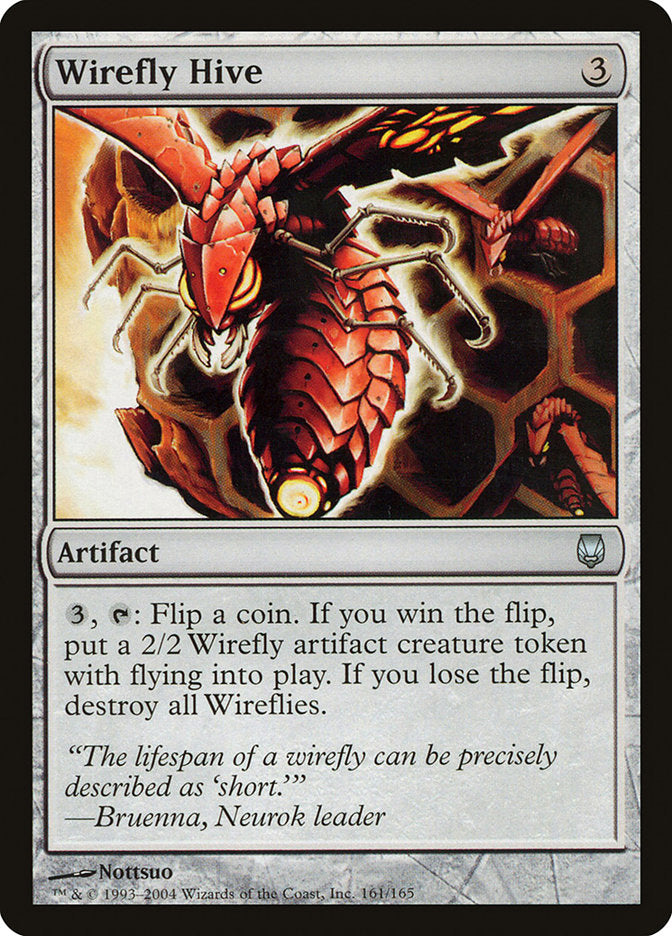 Wirefly Hive 161 (Darksteel)  - Foil | Good Games Adelaide SA