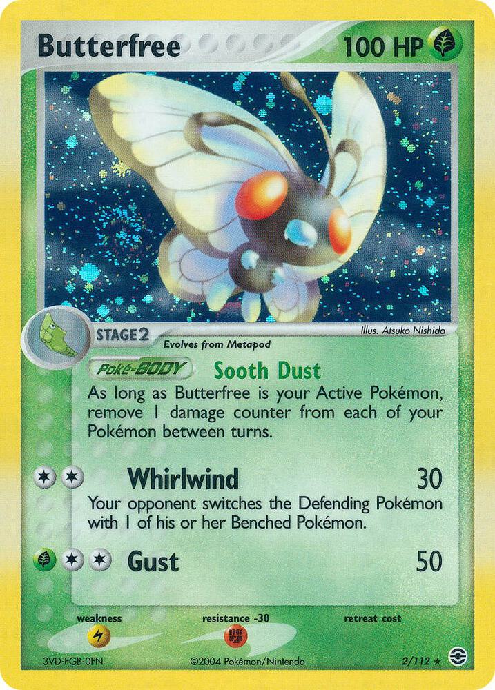 Butterfree 2/112 (FireRed & LeafGreen)  - Reverse Holofoil | Good Games Adelaide SA