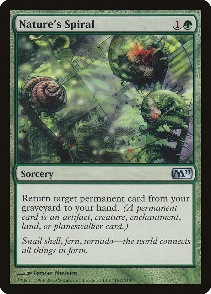 Nature's Spiral 187 (Magic 2011 (M11))  | Good Games Adelaide SA