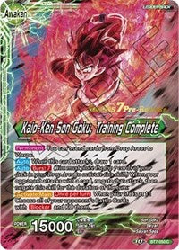 Son Goku // Kaio-Ken Son Goku, Training Complete (Assault of the Saiyans) [BT7-050_PR] | Good Games Adelaide SA