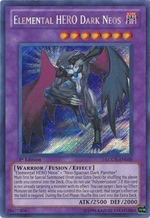 Elemental HERO Dark Neos [LCGX-EN059] Secret Rare | Good Games Adelaide SA