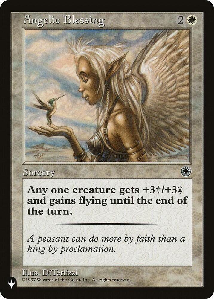 Angelic Blessing  (The List Reprints)  | Good Games Adelaide SA
