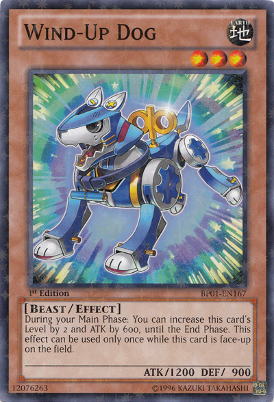 Wind-Up Dog [BP01-EN167] Starfoil Rare | Good Games Adelaide SA