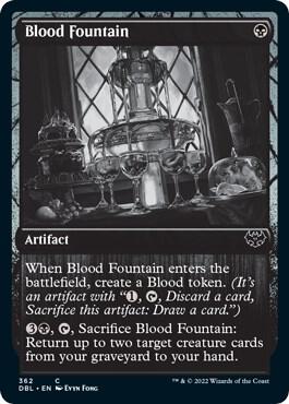 Blood Fountain 362 (Innistrad: Double Feature)  - Foil | Good Games Adelaide SA