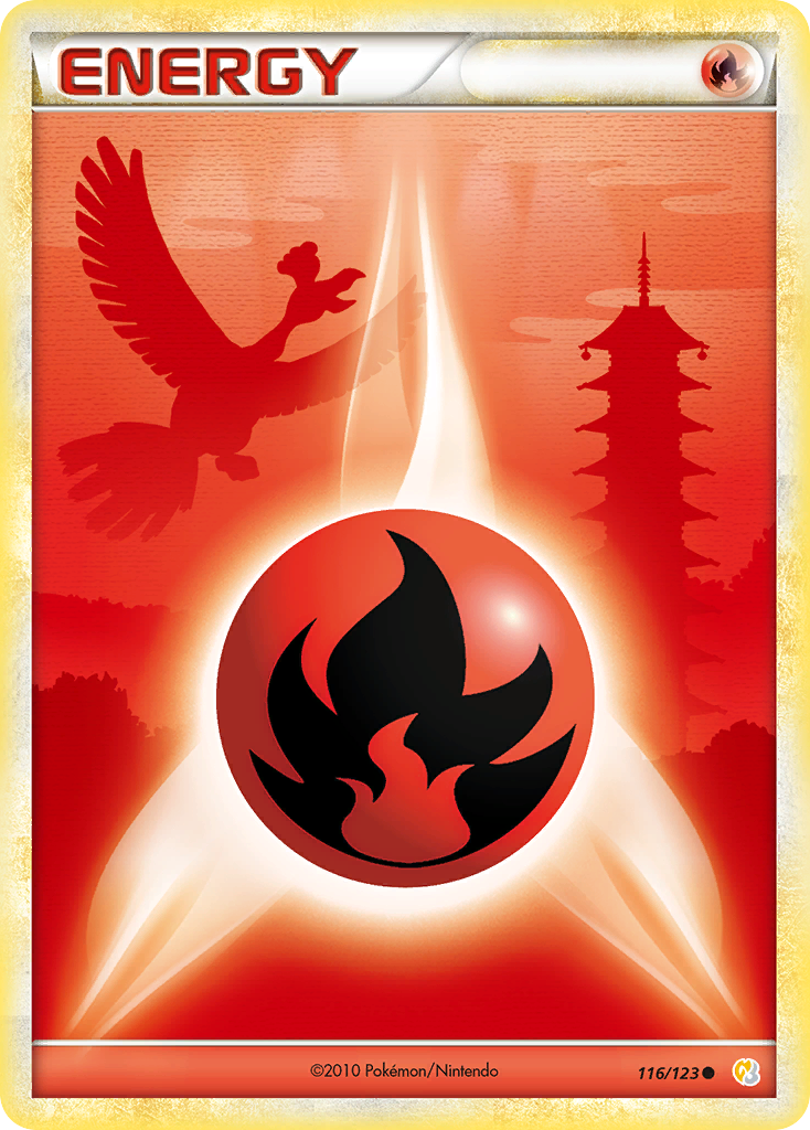 Fire Energy (116/123) [HeartGold & SoulSilver: Base Set] | Good Games Adelaide SA