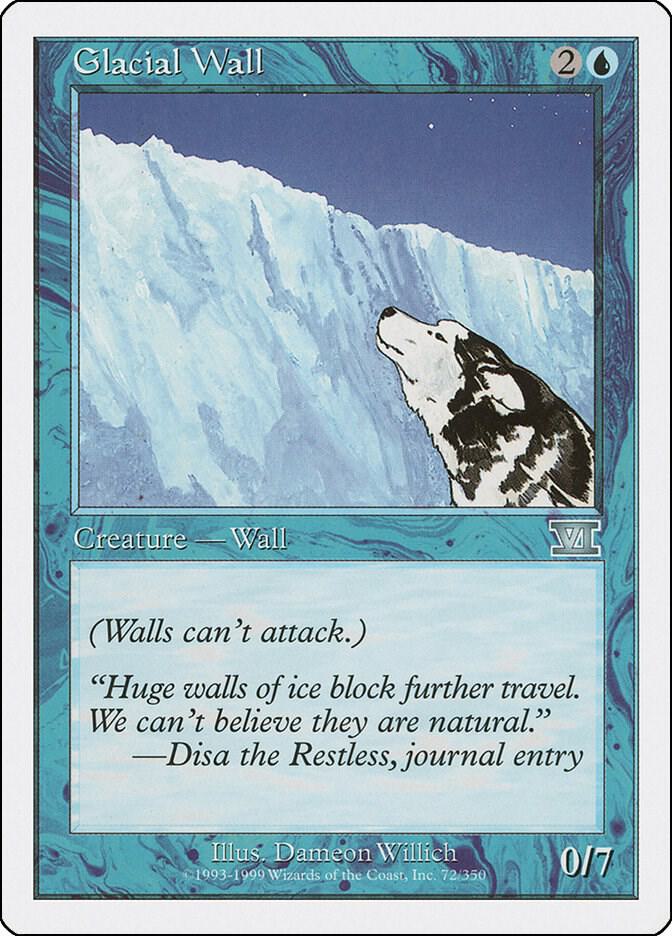 Glacial Wall 72 (Classic Sixth Edition)  | Good Games Adelaide SA