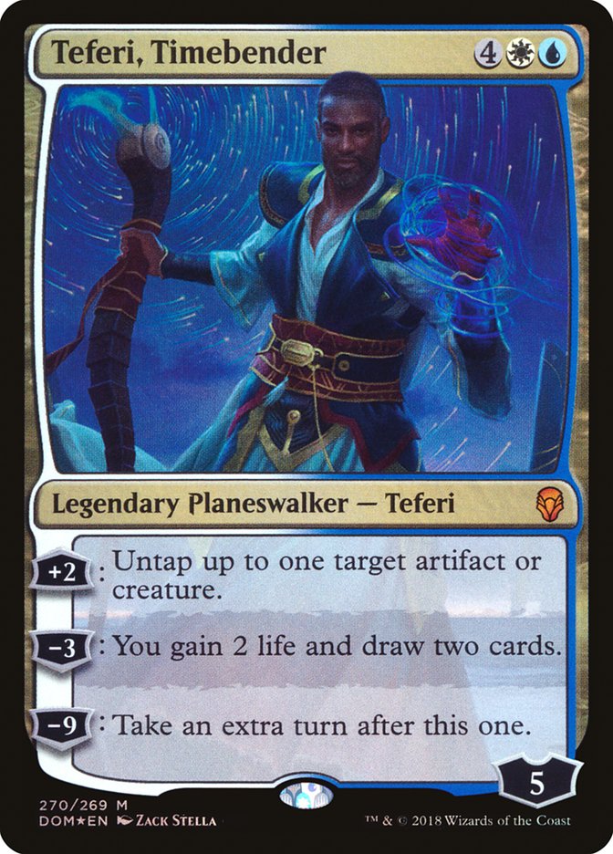 Teferi, Timebender 270/269 (Dominaria)  - Foil | Good Games Adelaide SA