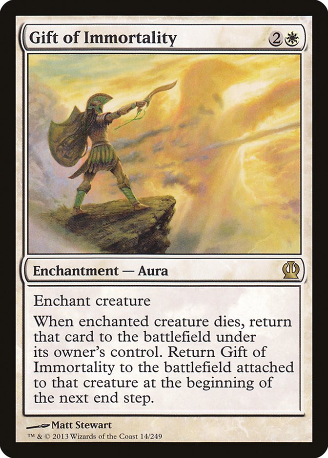 Gift of Immortality 14 (Theros)  - Foil | Good Games Adelaide SA