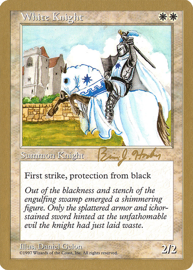 White Knight (Brian Hacker) [World Championship Decks 1998] | Good Games Adelaide SA