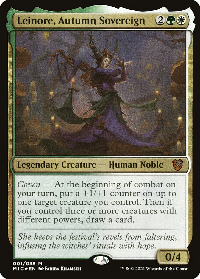 Leinore, Autumn Sovereign 1 (Commander: Innistrad: Midnight Hunt)  | Good Games Adelaide SA