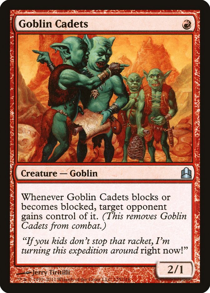 Goblin Cadets 125 (Commander)  | Good Games Adelaide SA