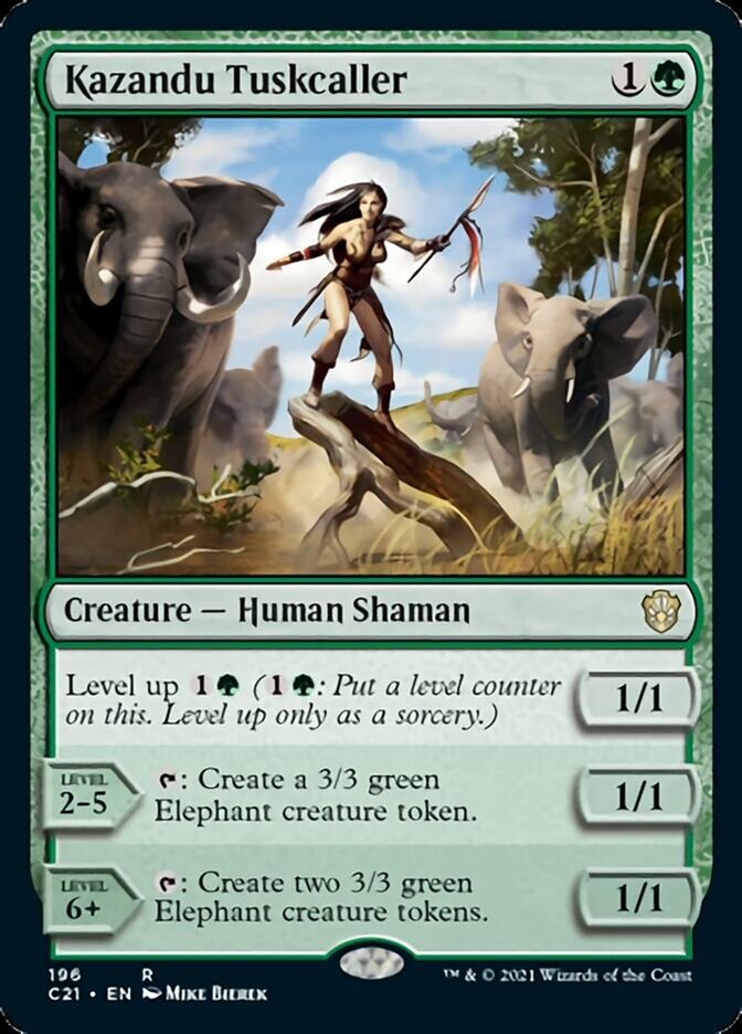 Kazandu Tuskcaller [Commander 2021] | Good Games Adelaide SA