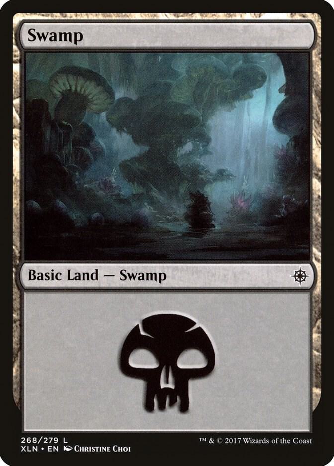Swamp 268 (Ixalan)  - Foil | Good Games Adelaide SA