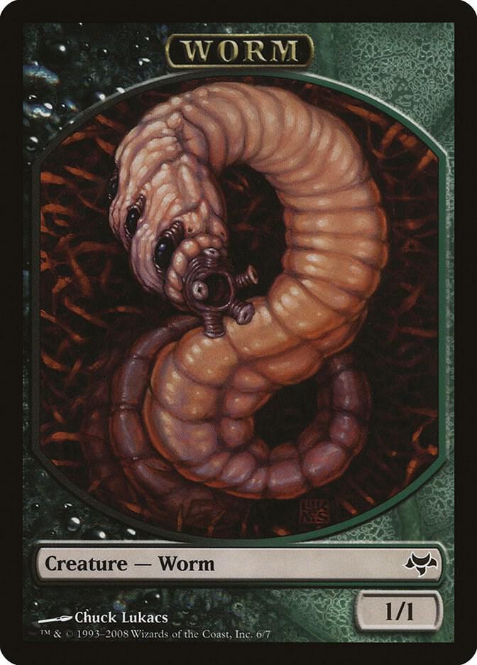 Worm Token 6 (Eventide)  | Good Games Adelaide SA