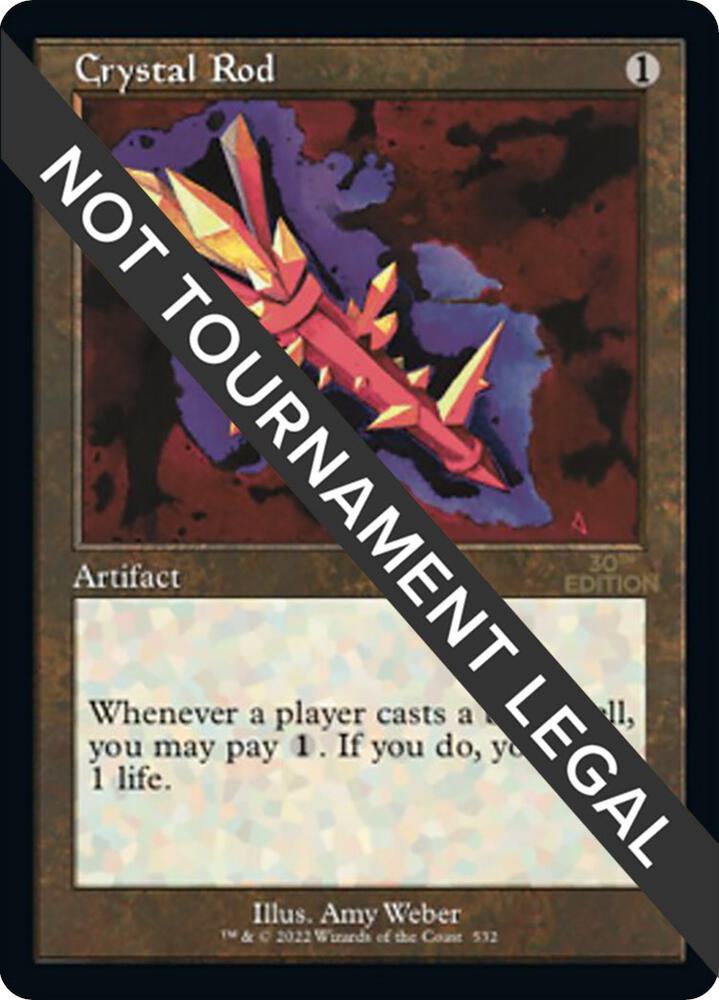 Crystal Rod Retro Frame 532/594 (30th Anniversary Edition)  | Good Games Adelaide SA