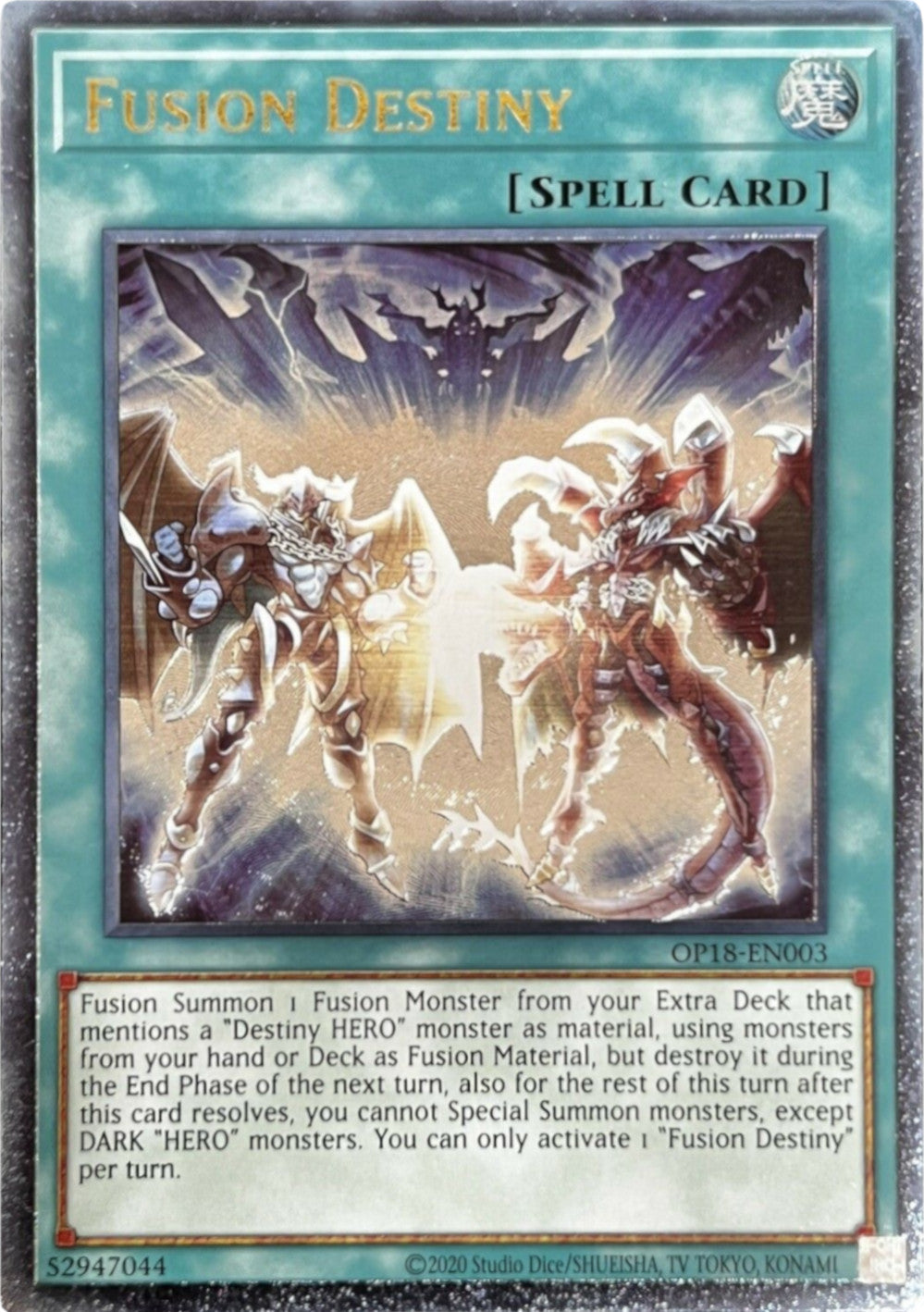 Fusion Destiny [OP18-EN003] Ultimate Rare | Good Games Adelaide SA