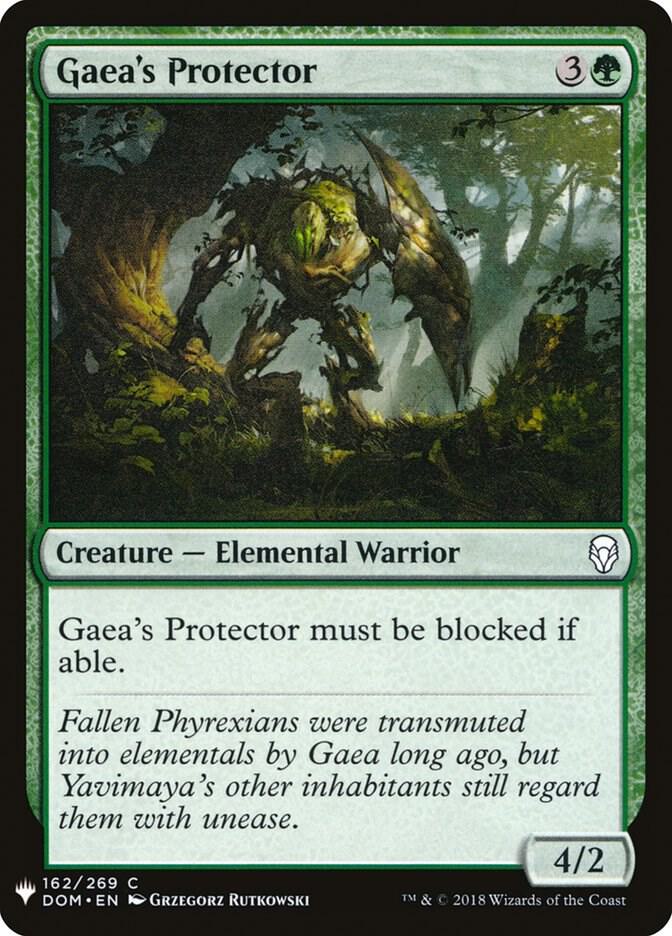 Gaeas Protector 162 (The List Reprints)  | Good Games Adelaide SA
