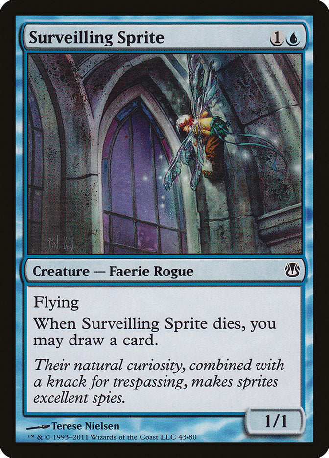 Surveilling Sprite 43 (Duel Decks: Ajani vs. Nicol Bolas)  | Good Games Adelaide SA