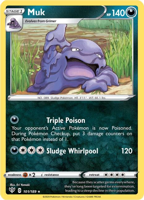 Muk 101/189 (SWSH03: Darkness Ablaze)  | Good Games Adelaide SA