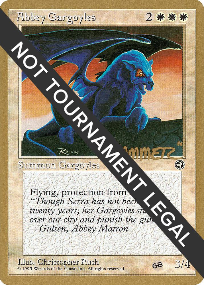 Abbey Gargoyles 1996 Shawn Hammer Regnier HML SB shr1sb/308 (World Championship Decks)  | Good Games Adelaide SA