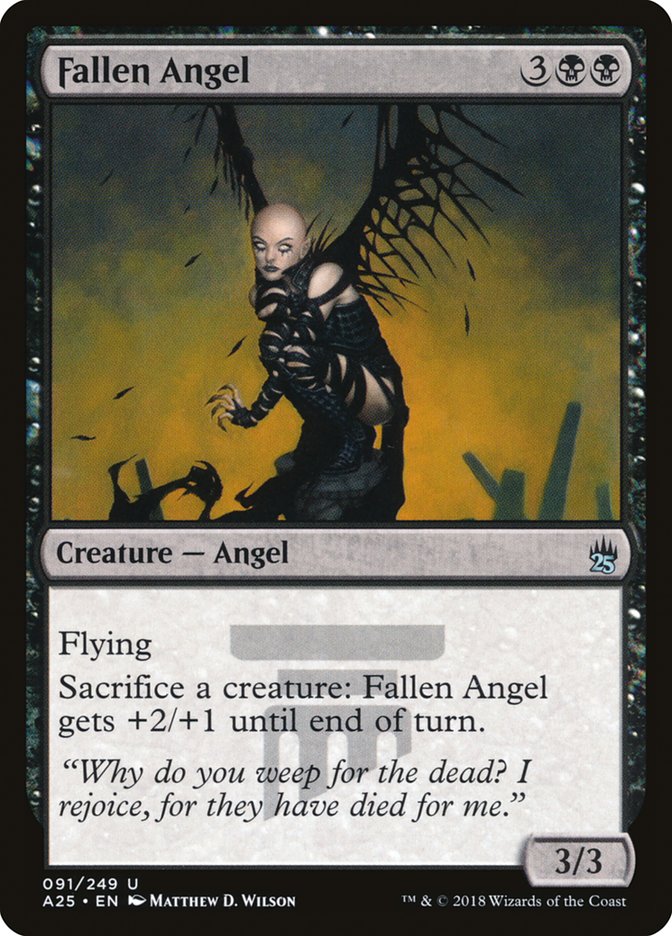 Fallen Angel 91 (Masters 25)  - Foil | Good Games Adelaide SA