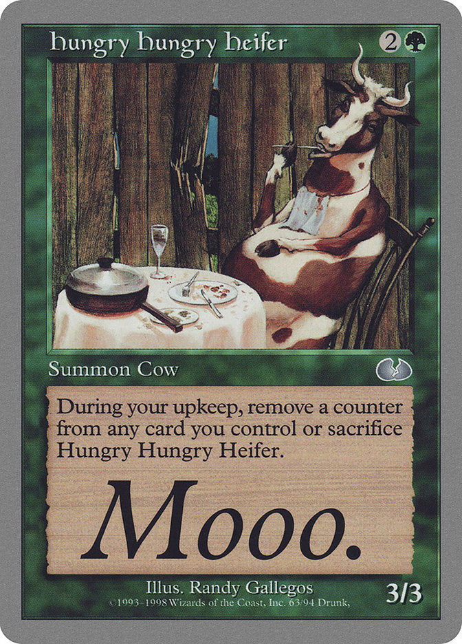 Hungry Hungry Heifer 63 (Unglued)  | Good Games Adelaide SA