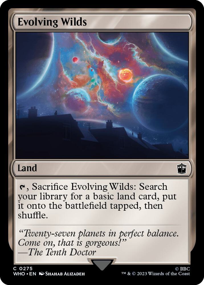 Evolving Wilds 275 (Universes Beyond: Doctor Who)  | Good Games Adelaide SA