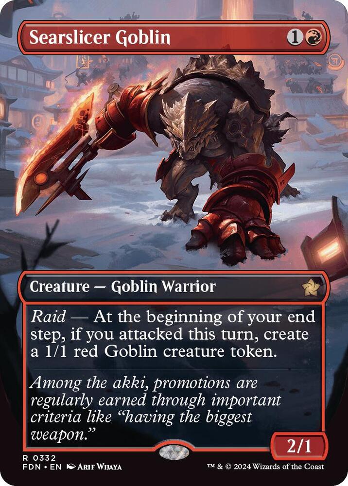 Searslicer Goblin 332 (Foundations)  | Good Games Adelaide SA