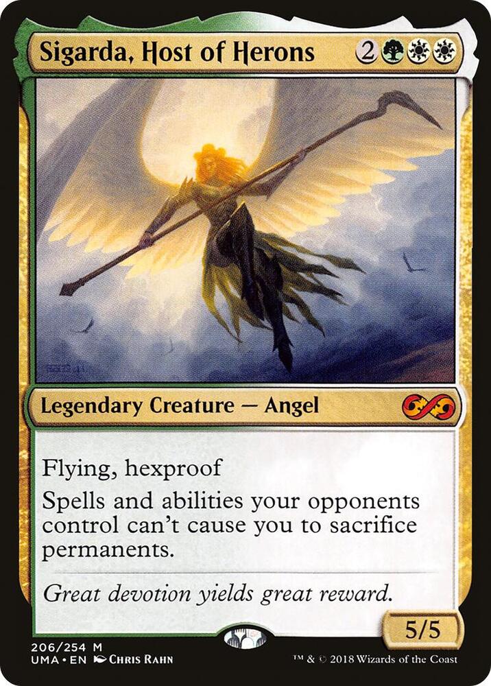 Sigarda, Host of Herons 206 (Ultimate Masters)  - Foil | Good Games Adelaide SA
