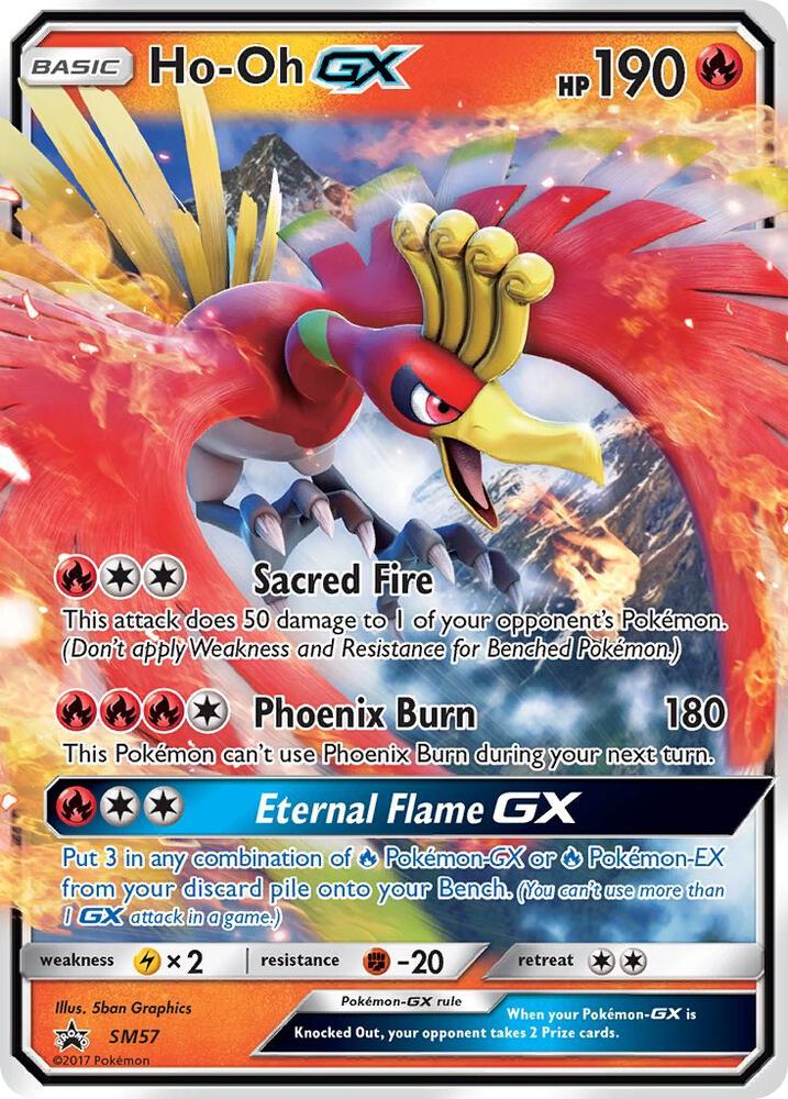 Ho Oh GX SM57 SM57 (SM Promos)  - Holofoil | Good Games Adelaide SA