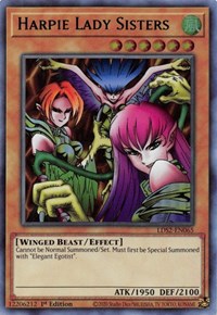Harpie Lady Sisters (Green) [LDS2-EN065] Ultra Rare | Good Games Adelaide SA