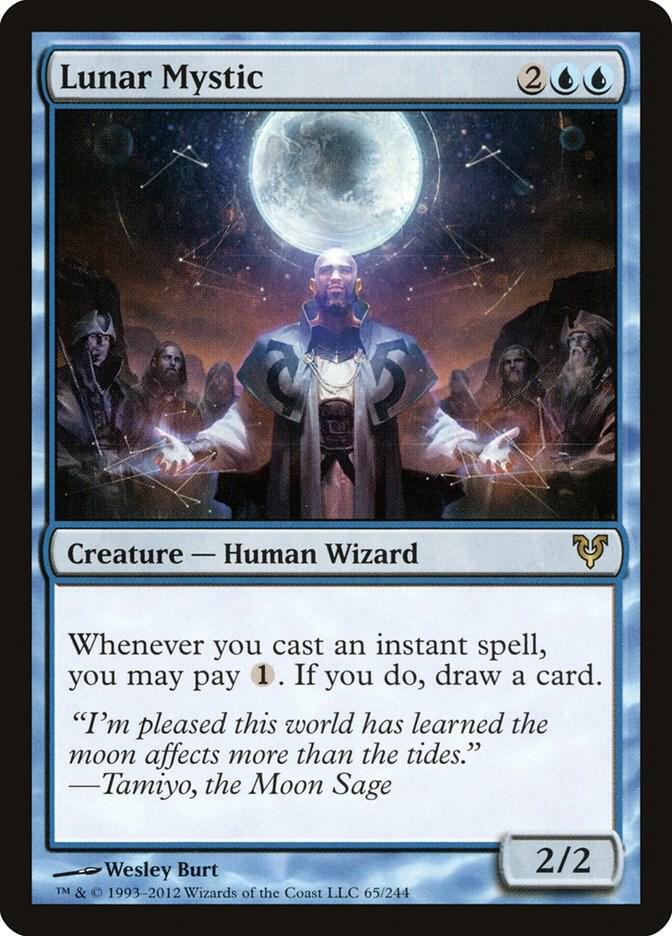 Lunar Mystic 65 (Avacyn Restored)  - Foil | Good Games Adelaide SA