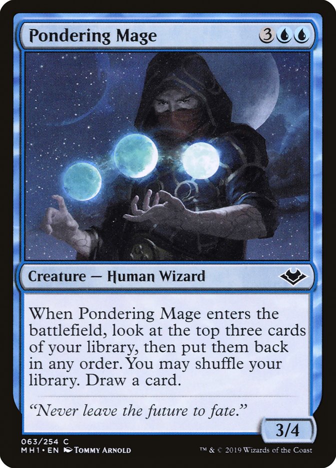 Pondering Mage 63 (Modern Horizons)  | Good Games Adelaide SA