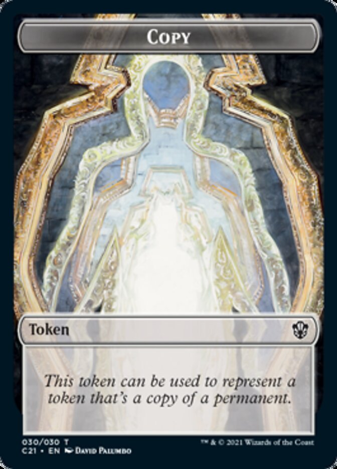 Copy // Fractal Token [Commander 2021 Tokens] | Good Games Adelaide SA
