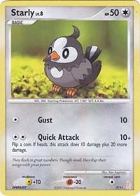 Starly 7/11 (DP Trainer Kit: Manaphy & Lucario)  | Good Games Adelaide SA
