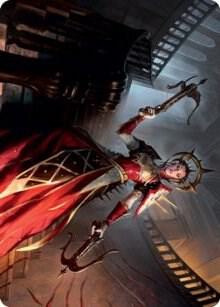 Bloodthirsty Adversary Art Card 41 (Art Series: Innistrad: Midnight Hunt)  | Good Games Adelaide SA