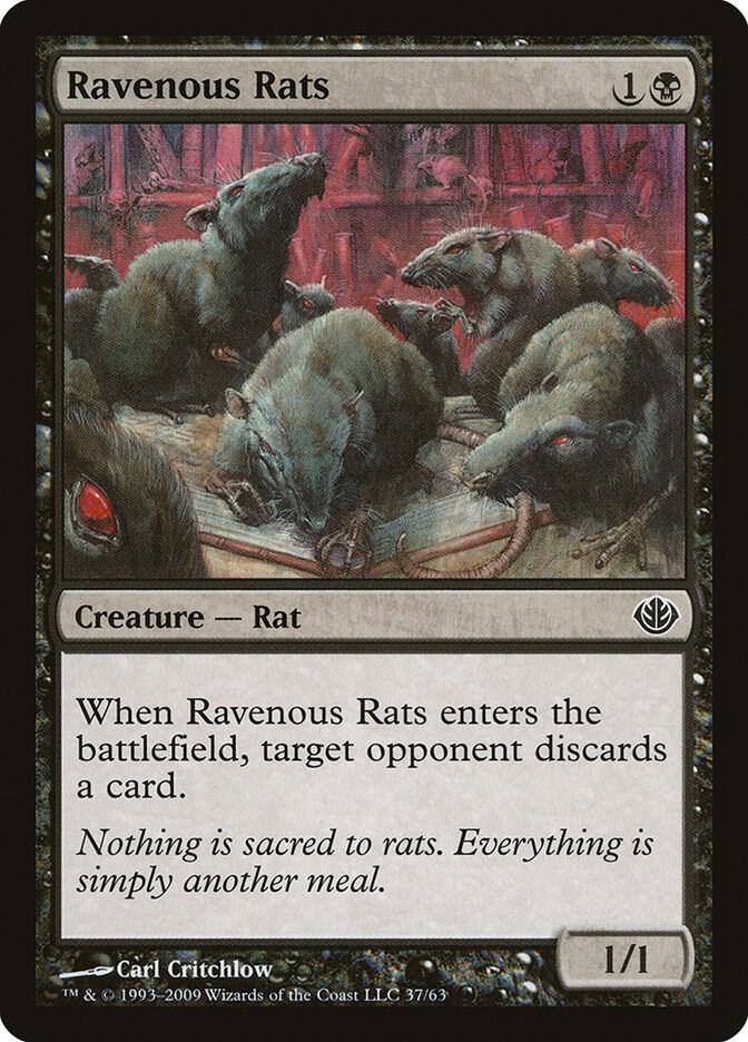 Ravenous Rats 37 (Duel Decks: Garruk vs. Liliana)  | Good Games Adelaide SA